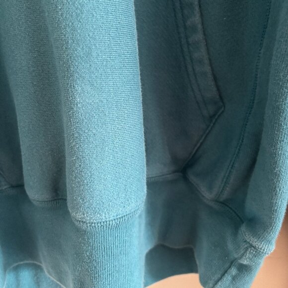 Faded Teal Champion Boyfriend Hoodie - Picture 3 of 12